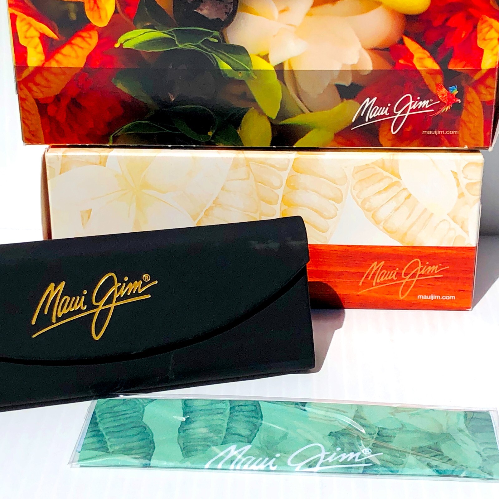 NEW Maui Jim CLIFF HOUSE Silver POLARIZED Grey Lens Sunglass GS247-17