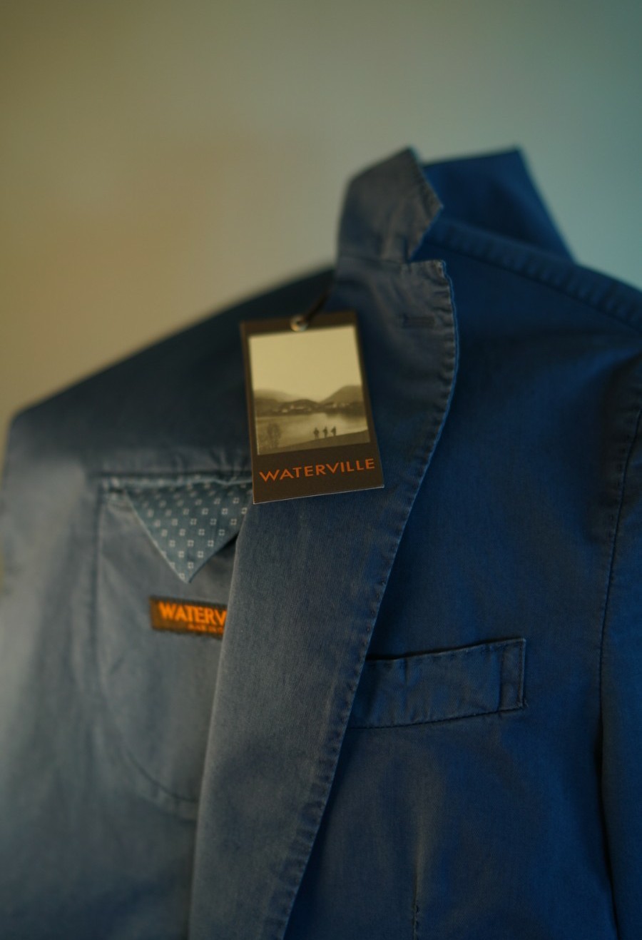 🔥🔥NWT Waterville Italy $500 Garment Dyed Blazer Sport Coat 40r Rare