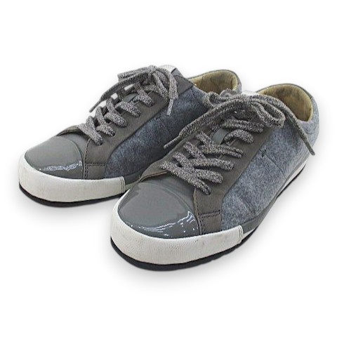 Asics Pedala Low Cut Sneakers Gray 22.5cm (8.86in) AB Condition Women’s
