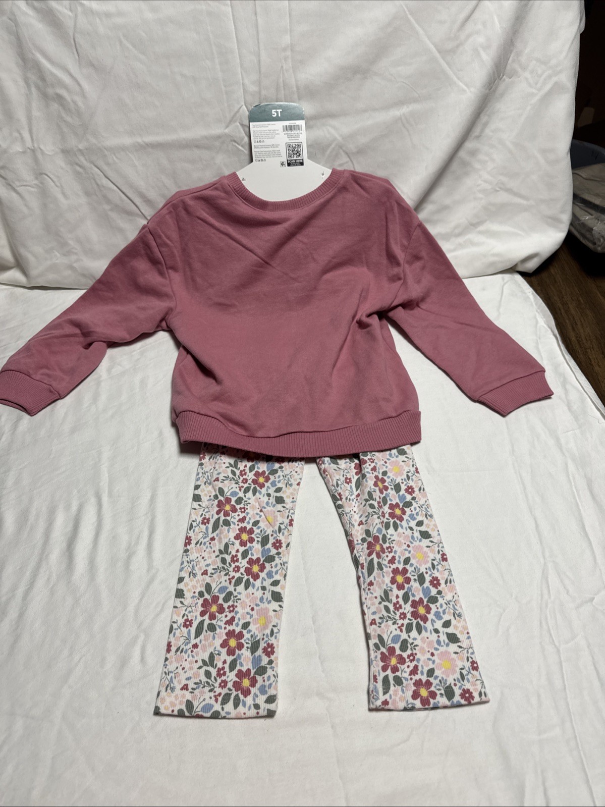 Member’s Mark Girls 2-Piece Playwear Set, Pull-On, Long Sleeve