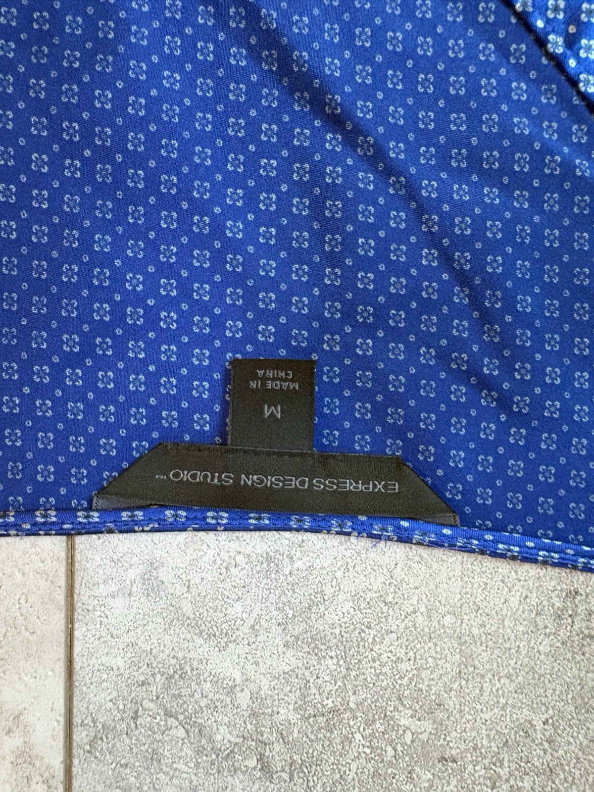 Vintage Express Design Studio Top M 95% Silk Tie Waist Y2K Mob Wife Academia