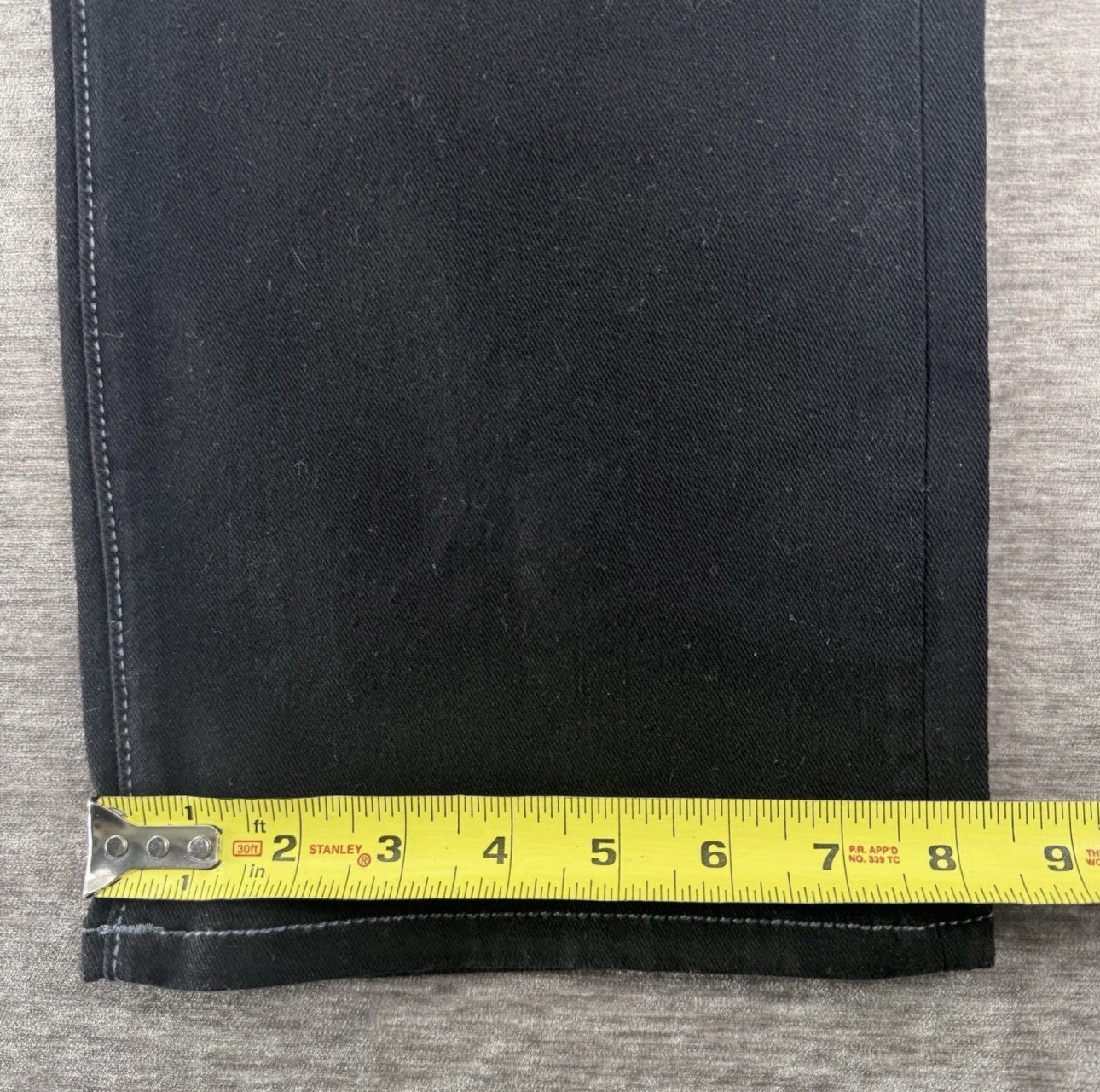 True Religion Ricky SN Flap Relaxed Straight Jeans Men’s 32 32×32 Black NWT