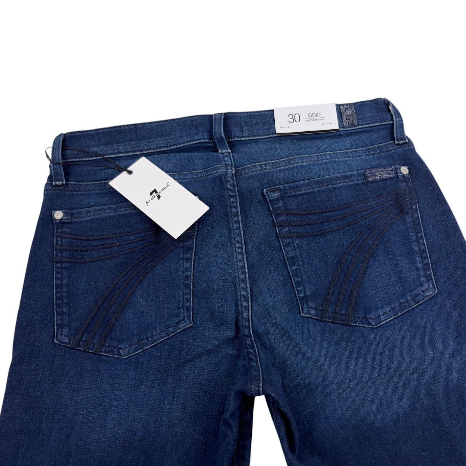 7 For All Mankind Dojo Flare Original Trouser Jeans Size 30 In Dian NWT