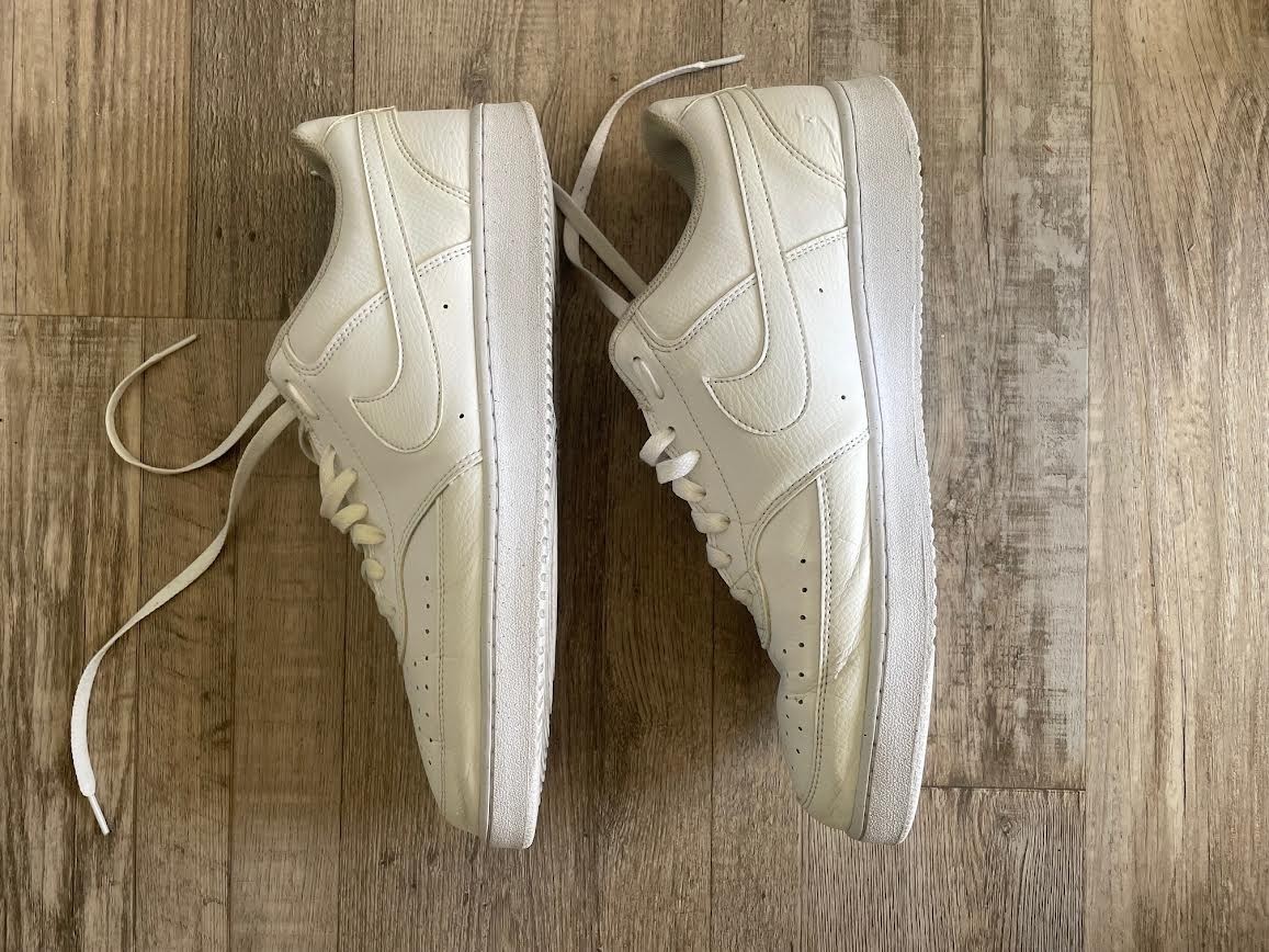 Men’s Nike Court Vision Next Nature Low, white, size 13