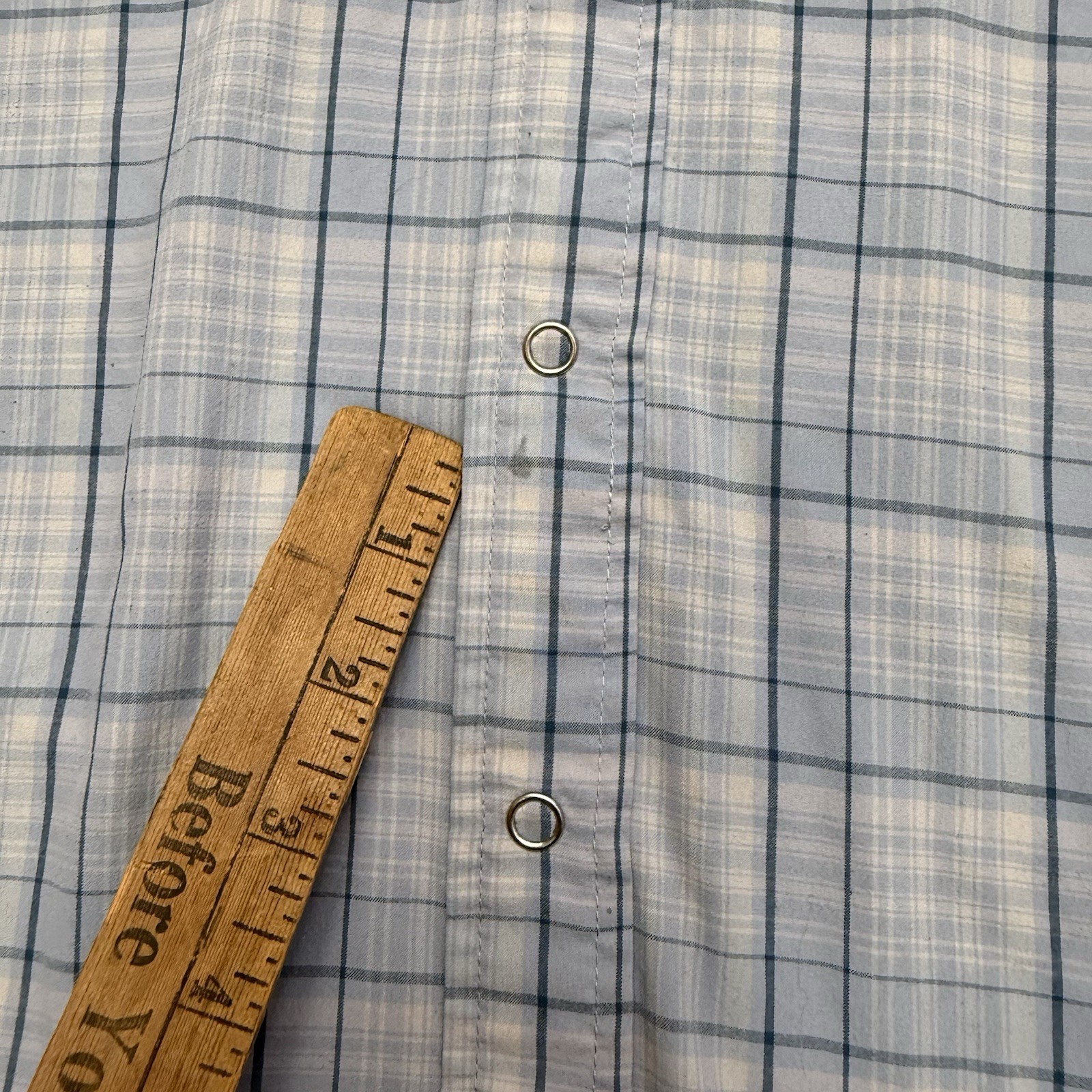 Howler Brothers Tech Shirt Mens Medium Snap Button Nylon Poly Vented Quick Dry