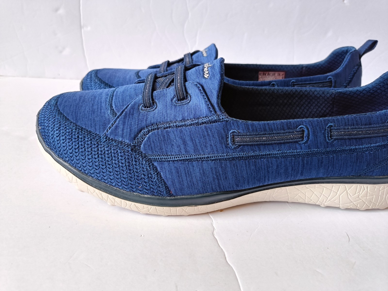 Skechers Microburst Topnotch Sneakers Women’s Size 11 Blue Shoes