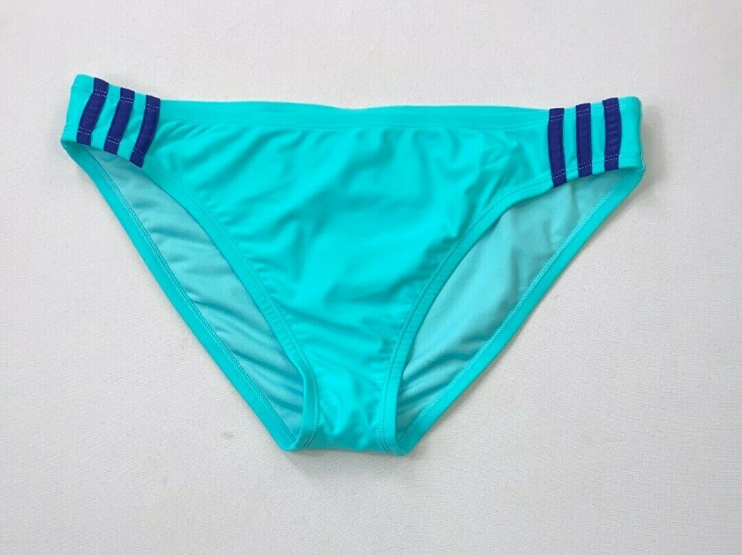 NEW Women’s Adidas Three Stripe Sport Hipster Bikini Swim Bottoms