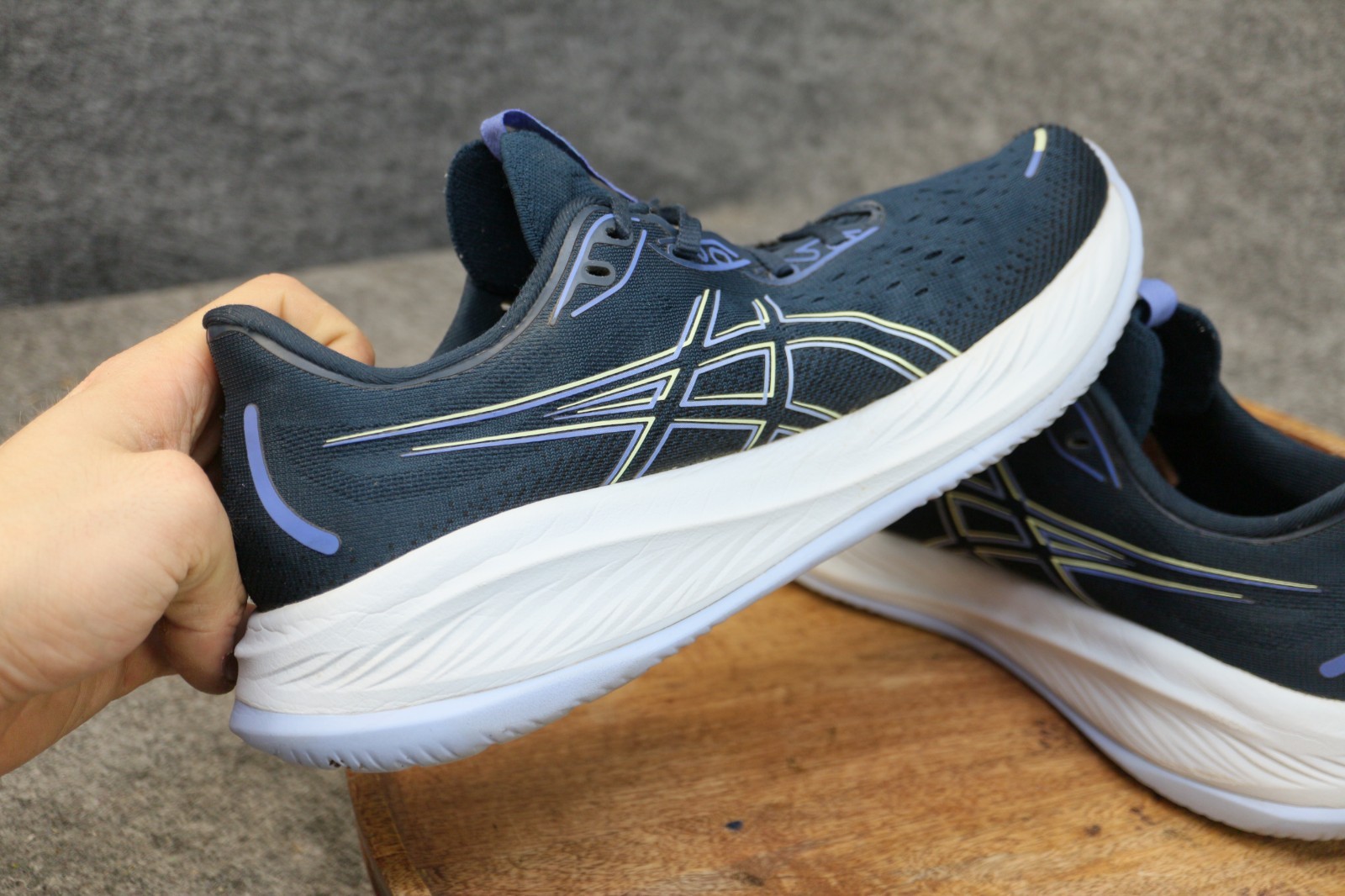 Asics Gel Cumulus 26 Women Size 9.5 1012B599 French Blue Running Shoes Sneakers