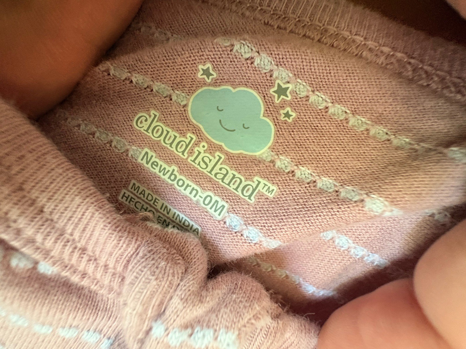 Carter’s & Cloud Island Newborn 4pc Cotton Footed Zip Floral Sleepers