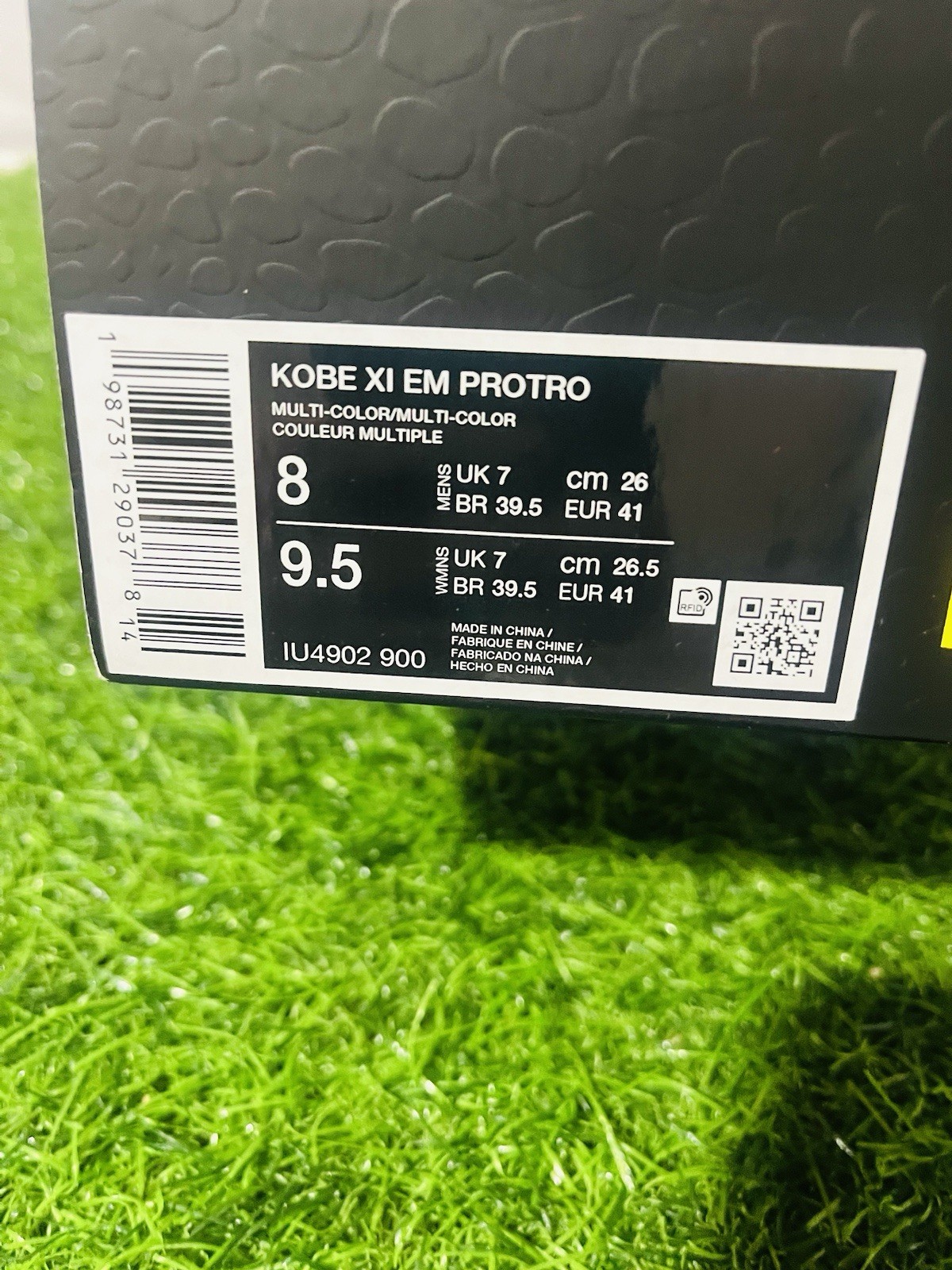 Nike Kobe XI EM Protro Mamba Day Black Gold Men’s Sizes nby IU4902-900