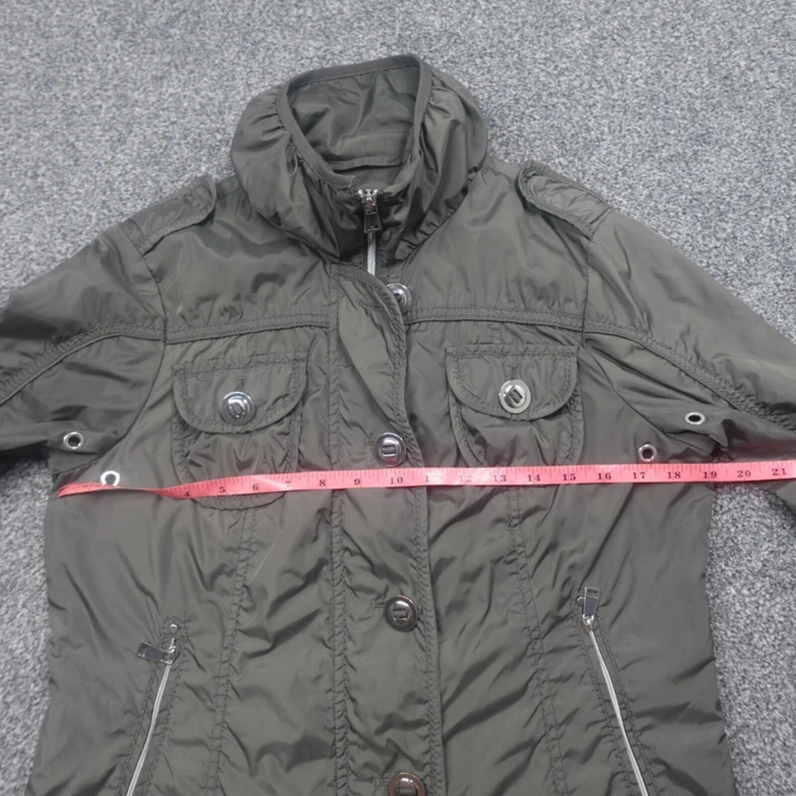 Madeleine Jacket Womens 12 Green Pockets