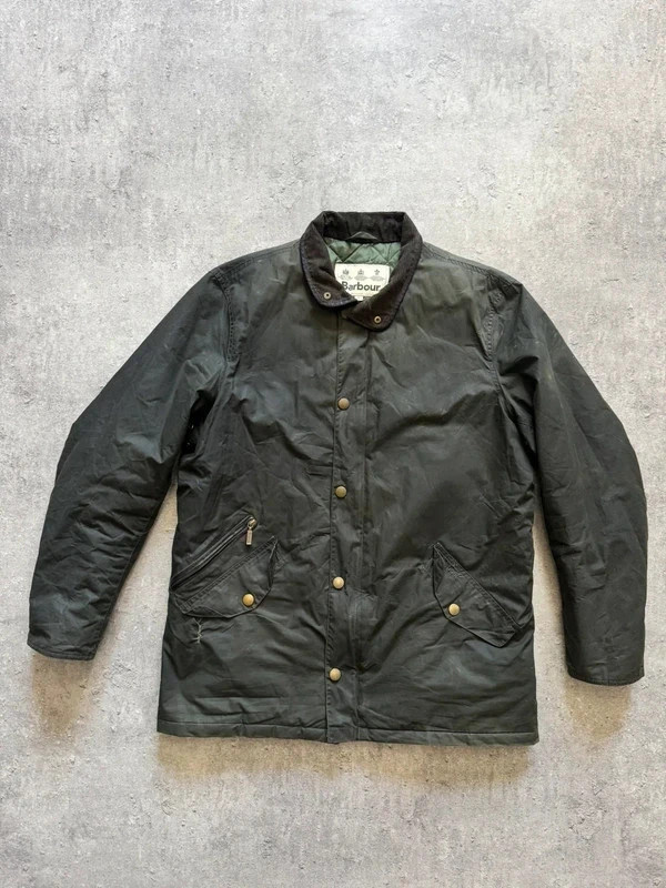 Barbour Prestbury Waxed Jacket Large