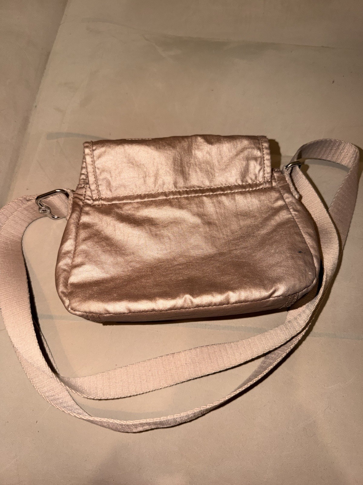 Kipling Sabian Crossbody Mini Bag Starry Gold Metallic Color