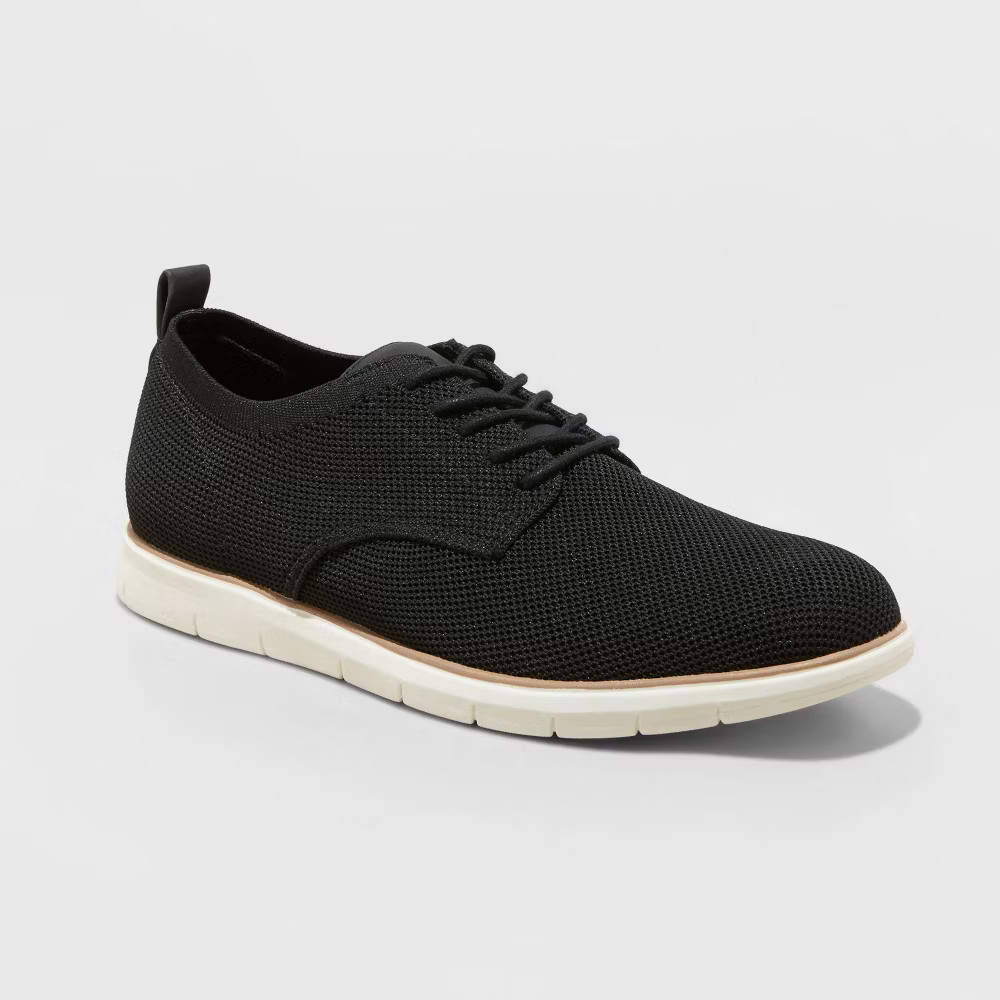 Goodfellow & Co Men Lace Up Casual Knit Dress Shoes Round Toe