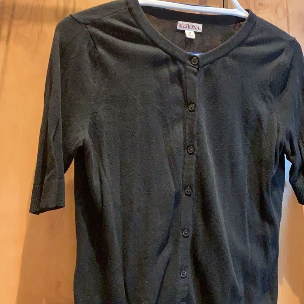 EUC Basic black sweater