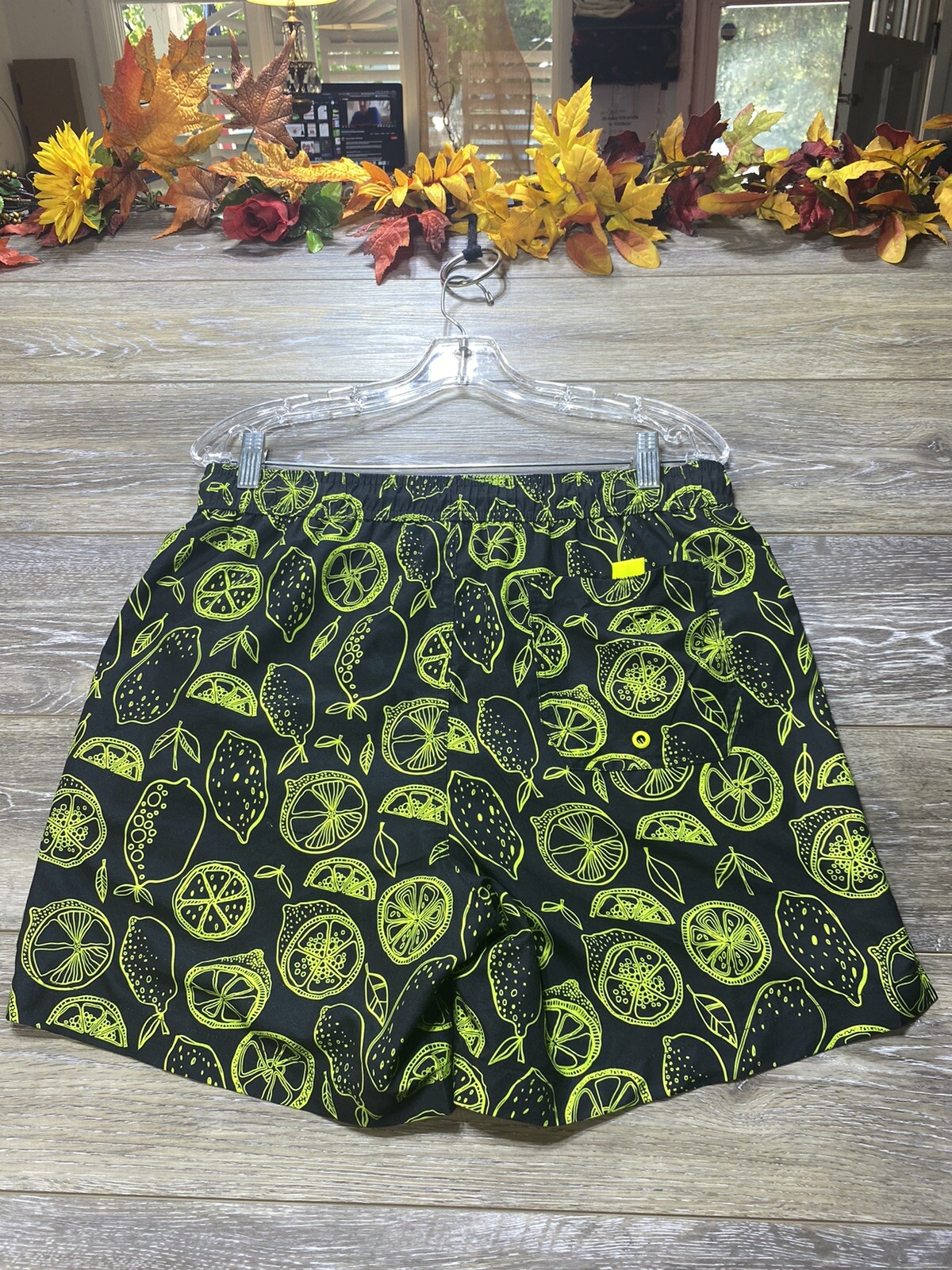 George Swim shorts Size Medium 32-34” Elastic Drawstring Waist Pockets Quick Dry