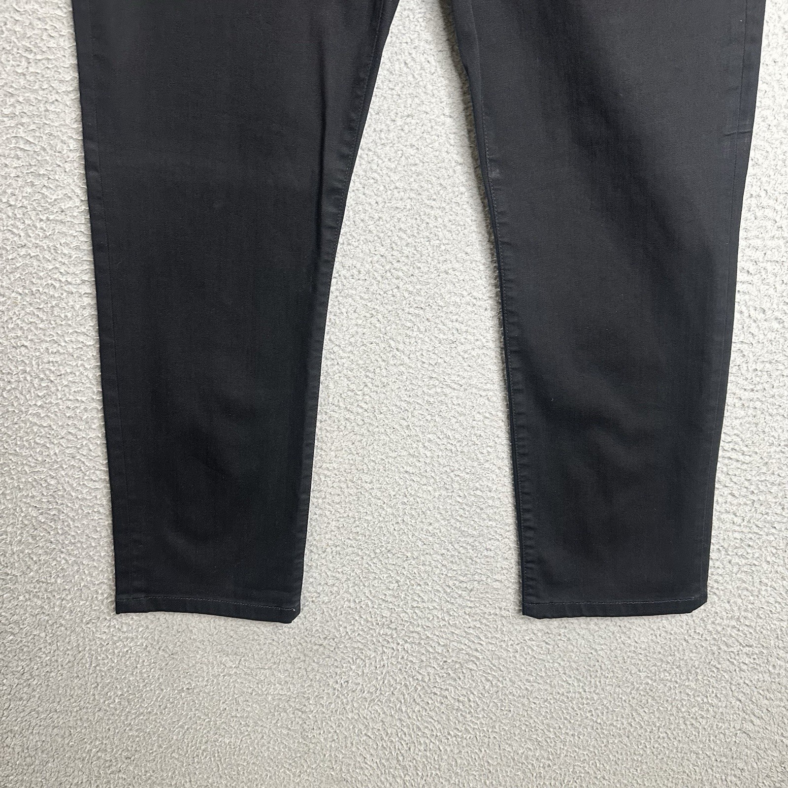 Joe’s Jeans Brixton Black Stretch Jeans Mens 36×30 Straight Slim Fit Dark Wash