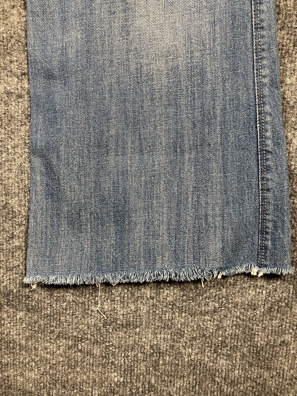 Diesel ZAF 796 Flared Leg Button Fly Denim Jeans Waist 32X30 (cut To 26)