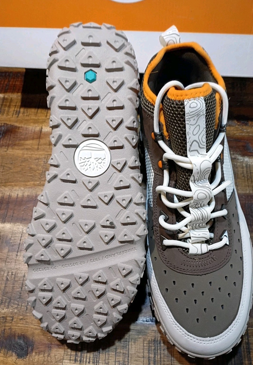 Timberland Men’s Greenstride Motion 6 Mid Lace Sneaker Med. Brown Sz 11.0 New 🎁