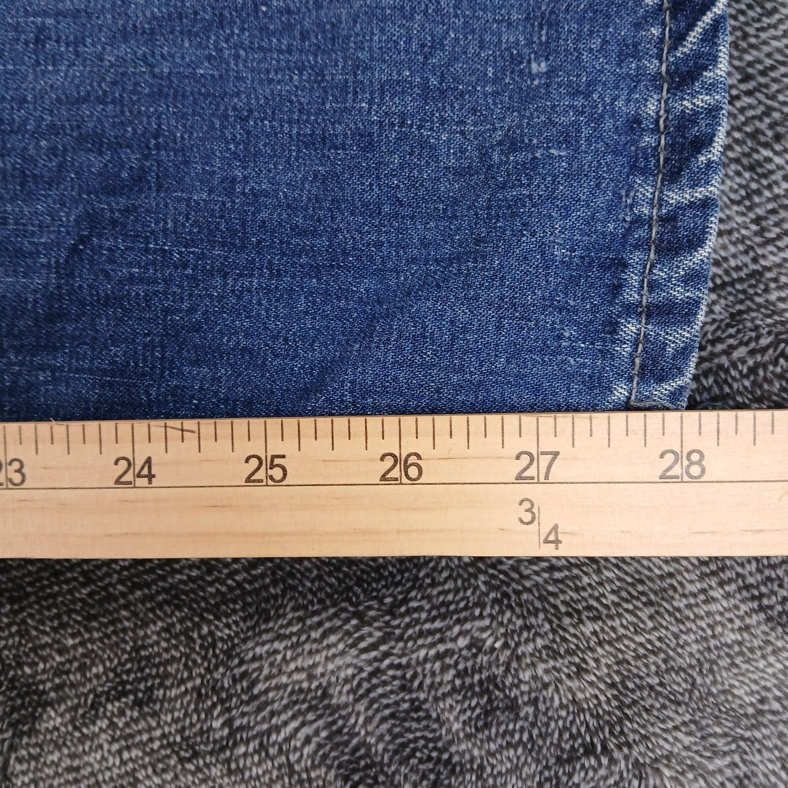 Vtg Lee Sanforized Jelt Denim Overalls 30×28 Donut Button Fly 50s 60s Stains