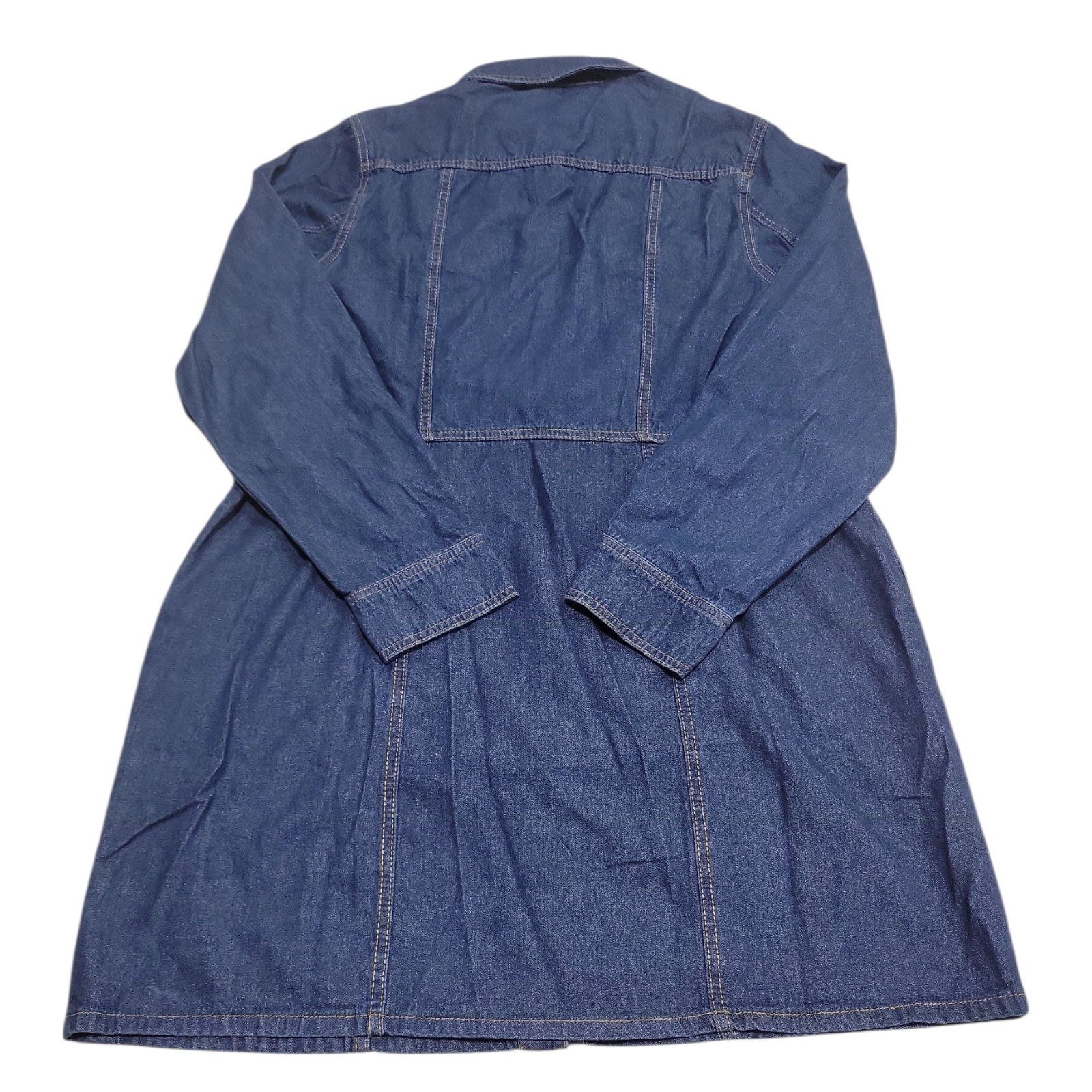 Frye Women’s 100% Cotton Form Fitting Buttons Pockets Mini Denim Dress