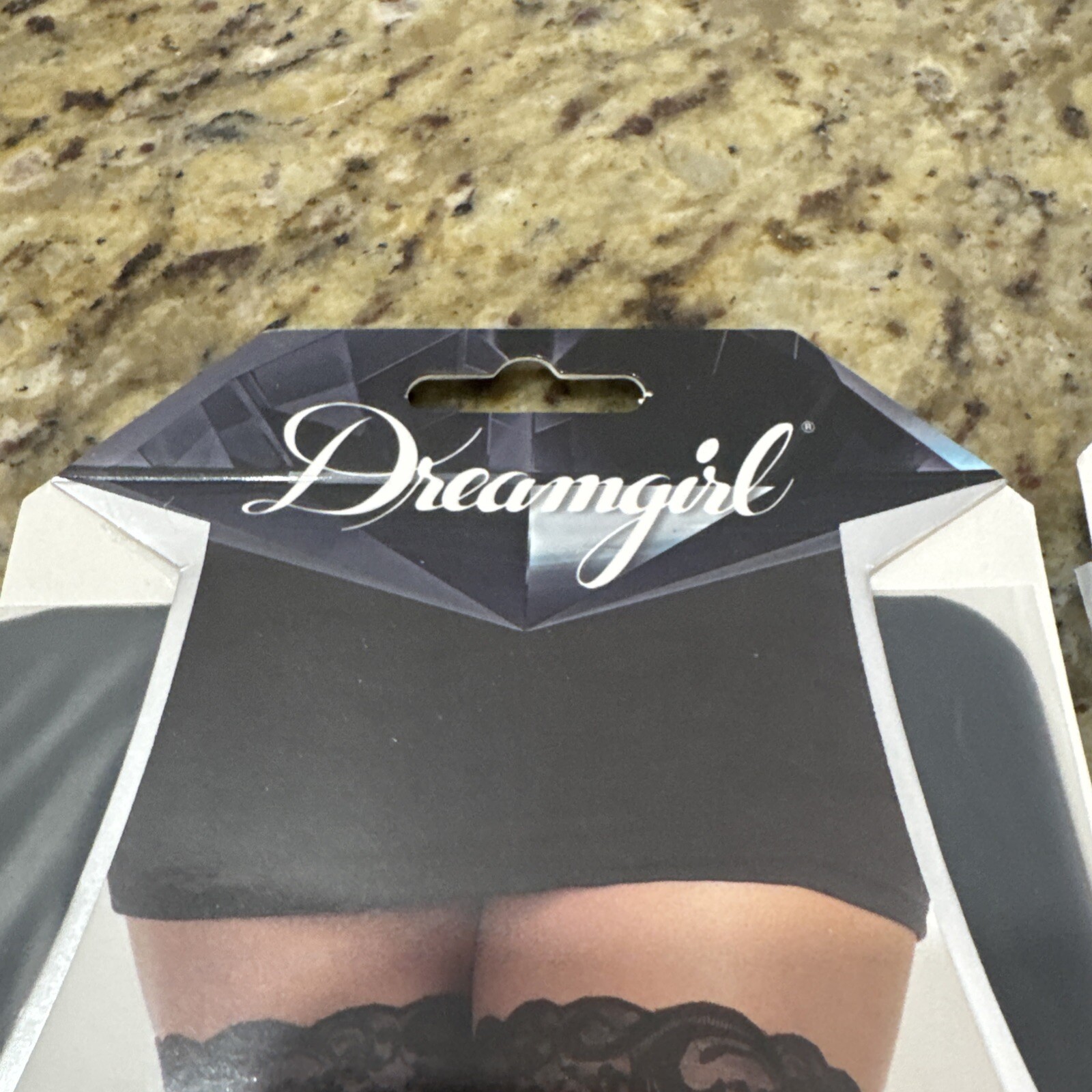Dreamgirl (2) Thigh High – Queen – 0005X Black Cosplay Halloween Brand New.