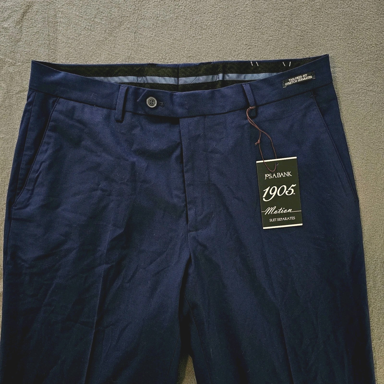 jos a bank 1905 Motion Suit Seperate Tailored Fit Stretch Seperate Size 34×30