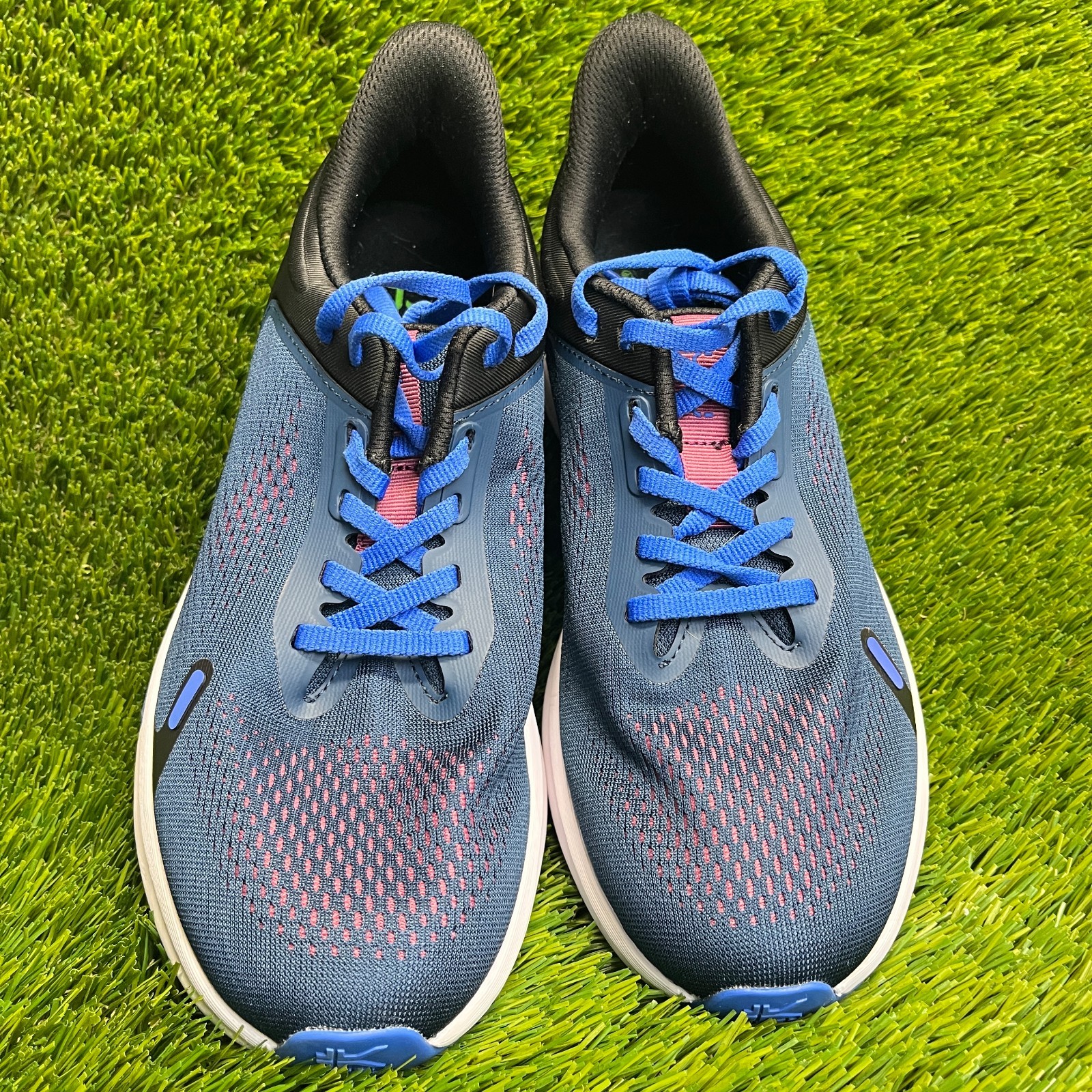 Kuru Atom Fusion Womens Size 8.5 Blue Black Athletic Running Shoes Sneakers