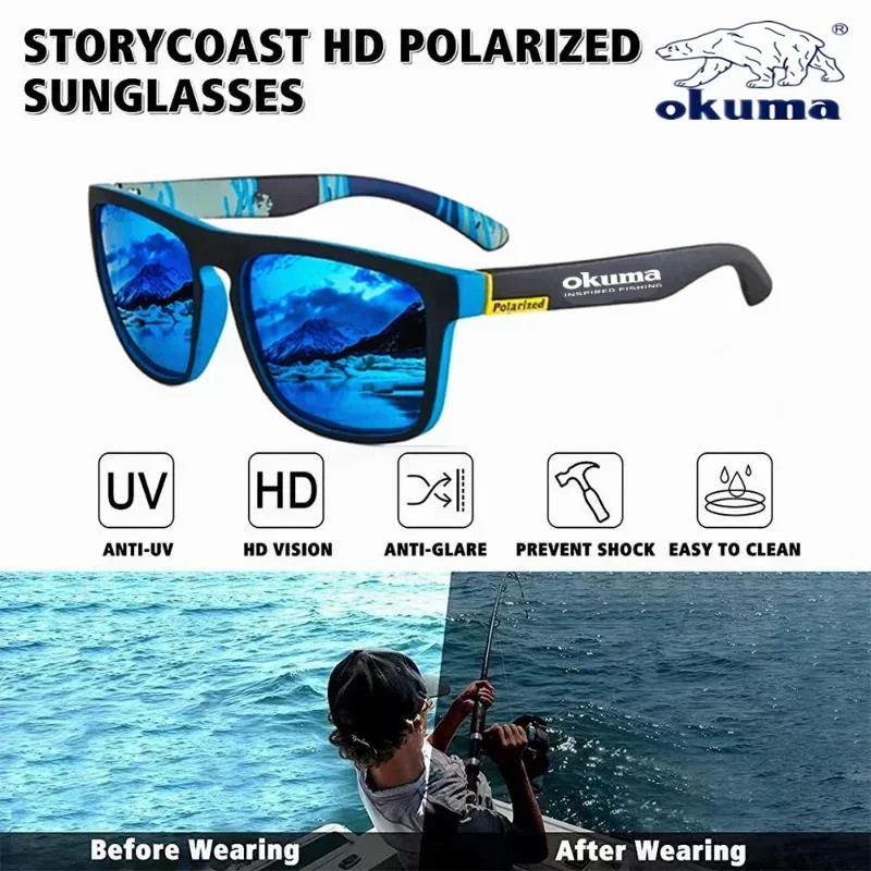 Polarized sunglasses UV400 for men and women outdoor hunting, fishing