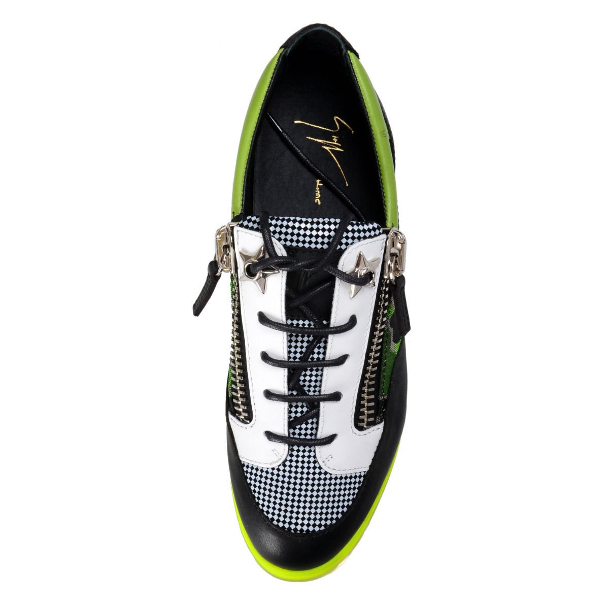 Giuseppe Zanotti Homme Leather Sneakers Shoes 6 7 8 8.5 9 9.5 10 10.5 11 12 13