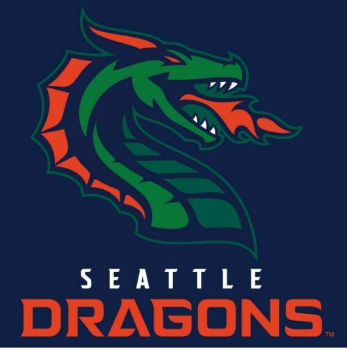 XFL Seattle Dragons Mens Heavyweight 1/4 Zip Fleece S-4XL, LT-4XLT Seahawks New
