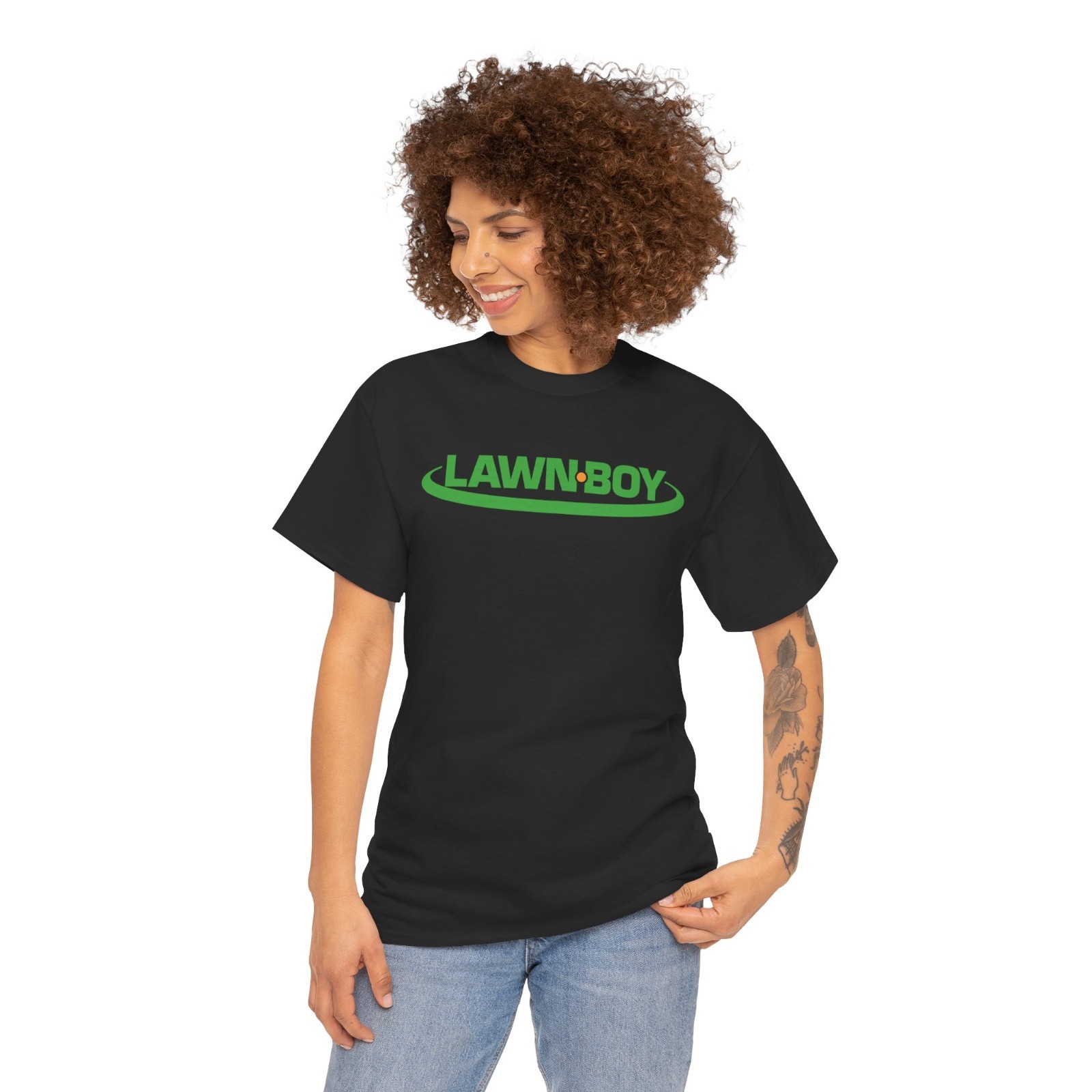 New Lawn-Boy Landscaping Equipment Logo Men’s T-Shirt American Size T-Shirt