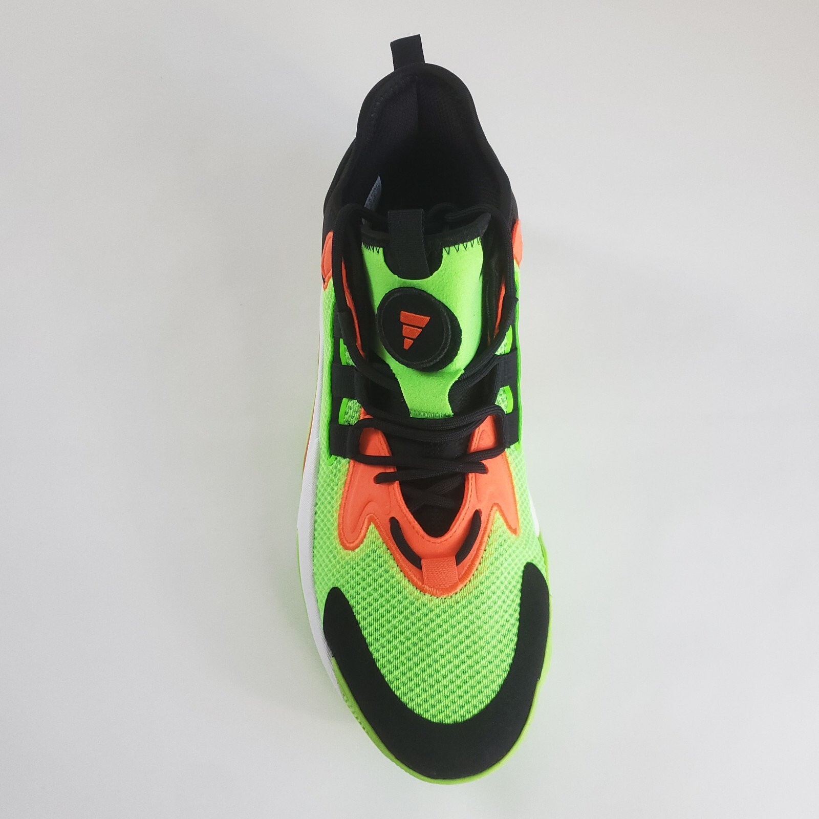 Adidas BYW Select Solar Green Orange Basketball Shoe IG4948 US Mens Size 12.5