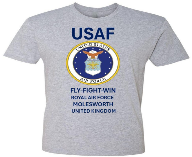 AL DHAFRA AIR BASE* UNITED ARAB EMIRATES*SHIRT W/EMBLEM*USAF OFFICIALLY LICENSED