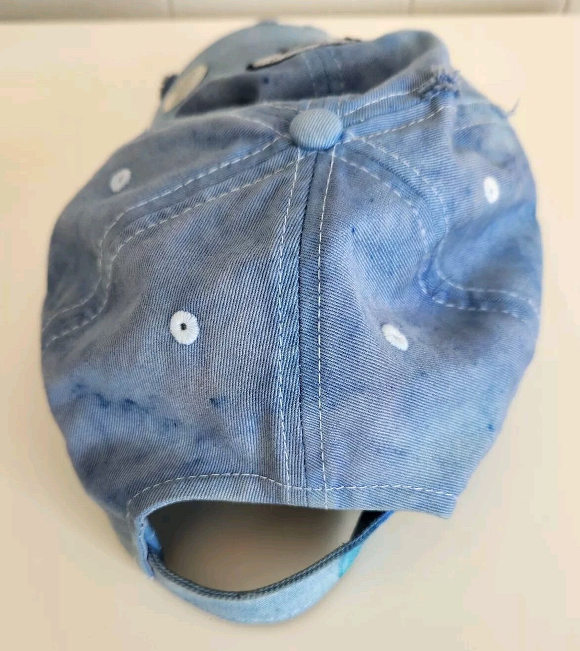 KBETHOS Fashion Hat Cap Blessed Distressed Denim