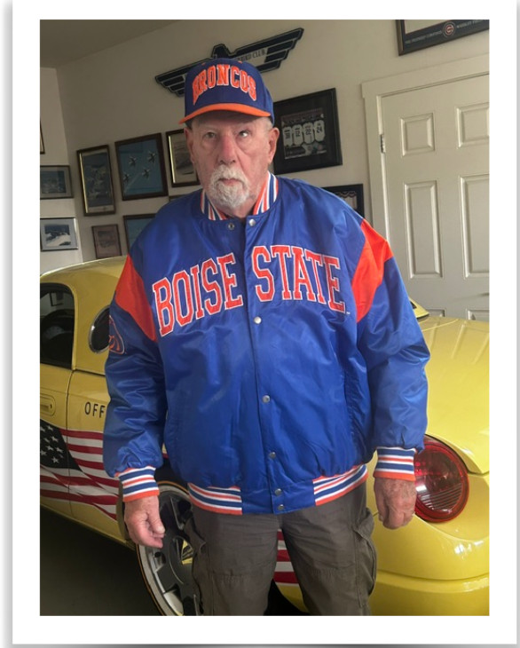 BSU satin jacket