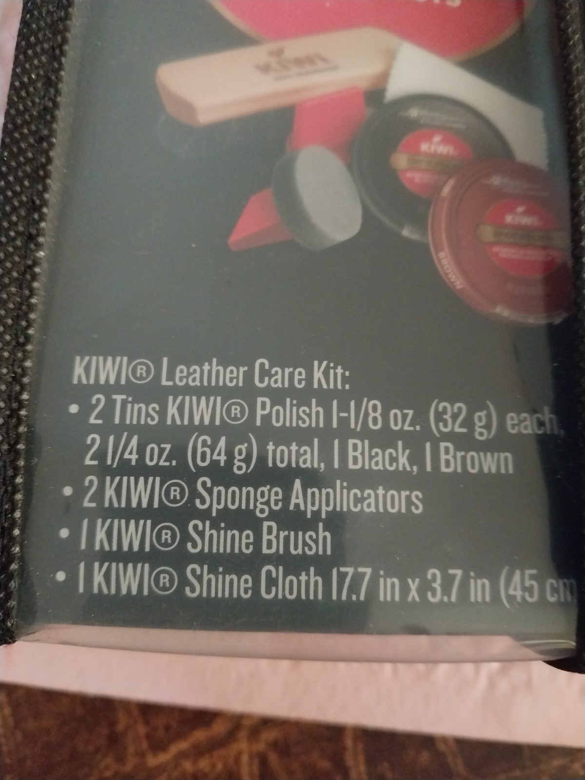 Kiwi Leather Care Kit (6 Piece Kit) New