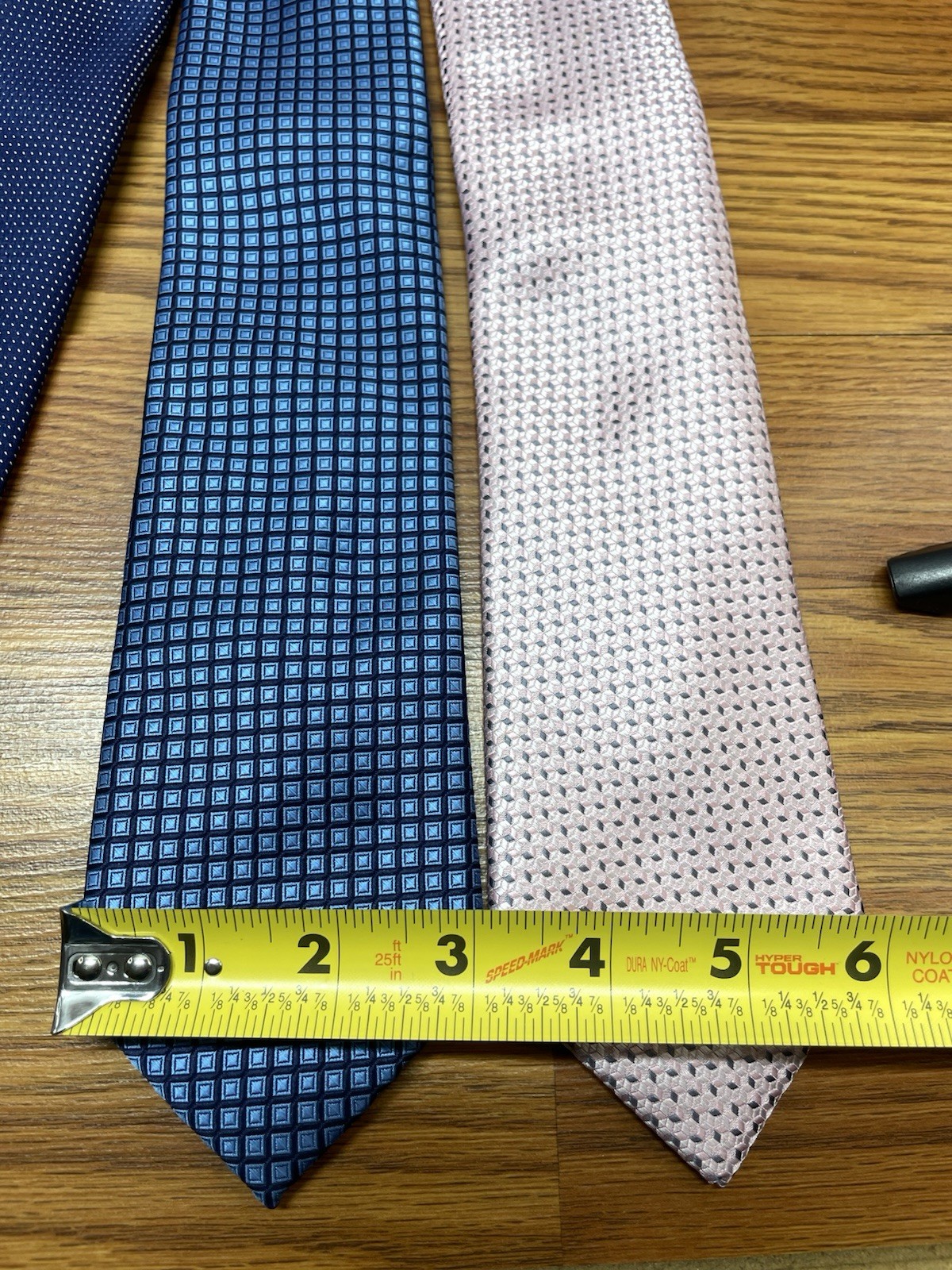 Michael Kors Calvin Klein Tommy Hilfiger Tie Lot 6 Blue Pink Red Striped Classic