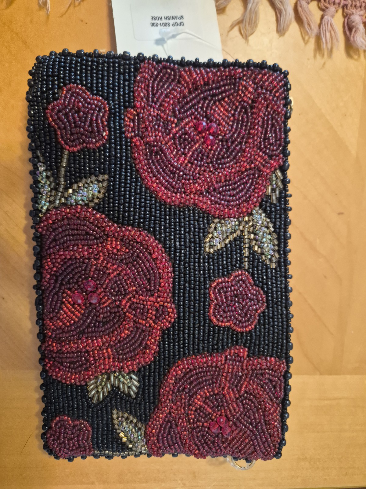 mary francis beaded bag purse