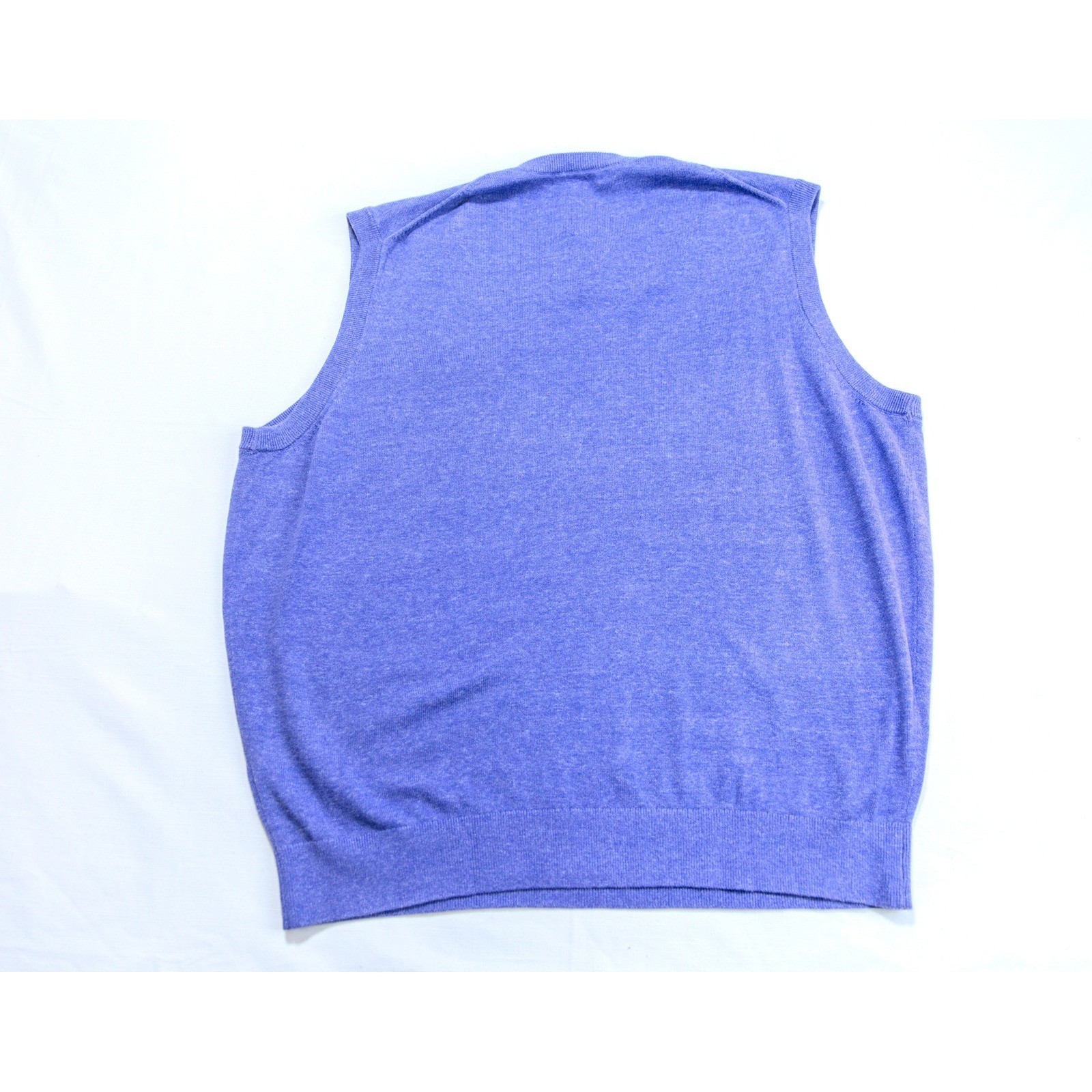 Daniel Cremieux Signature Supima Cotton V-Neck Sweater Vest Purple XXL