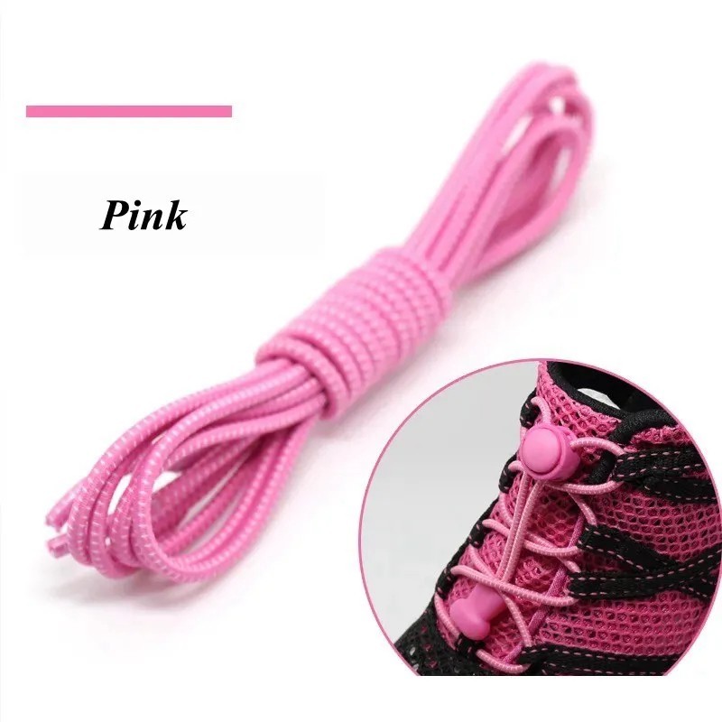 No Tie Elastic Lock Shoe Laces Rope Running Jogging Sneakers Trainer Shoelaces*