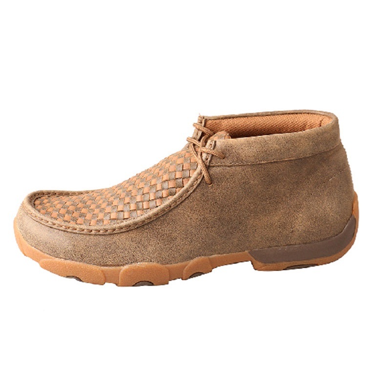 Twisted X Men’s Bomber/Tan Patchwork Driving Mocs MDM0033