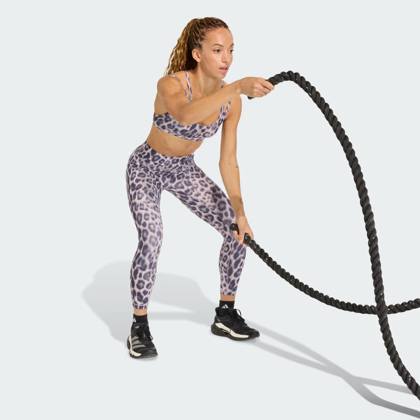 adidas women Optimé Leopard 7/8 Leggings
