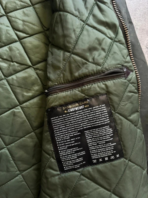 Barbour Prestbury Waxed Jacket Large