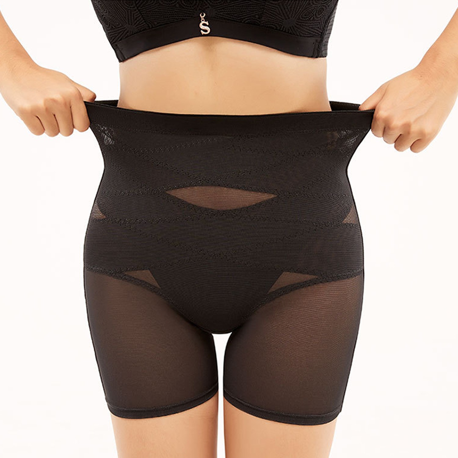 Women’s High Waisted Tummy Control Panties Shorts Slimming Shapewear Underwear