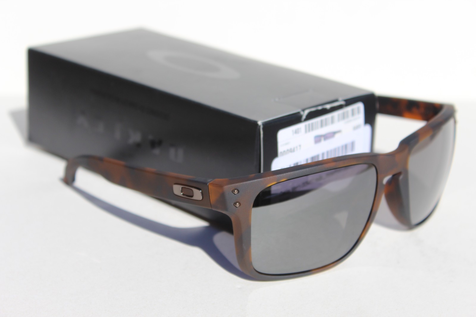 OAKLEY Holbrook XL Sunglasses Matte Brown Tortoise/Prizm Black NEW OO9417-02
