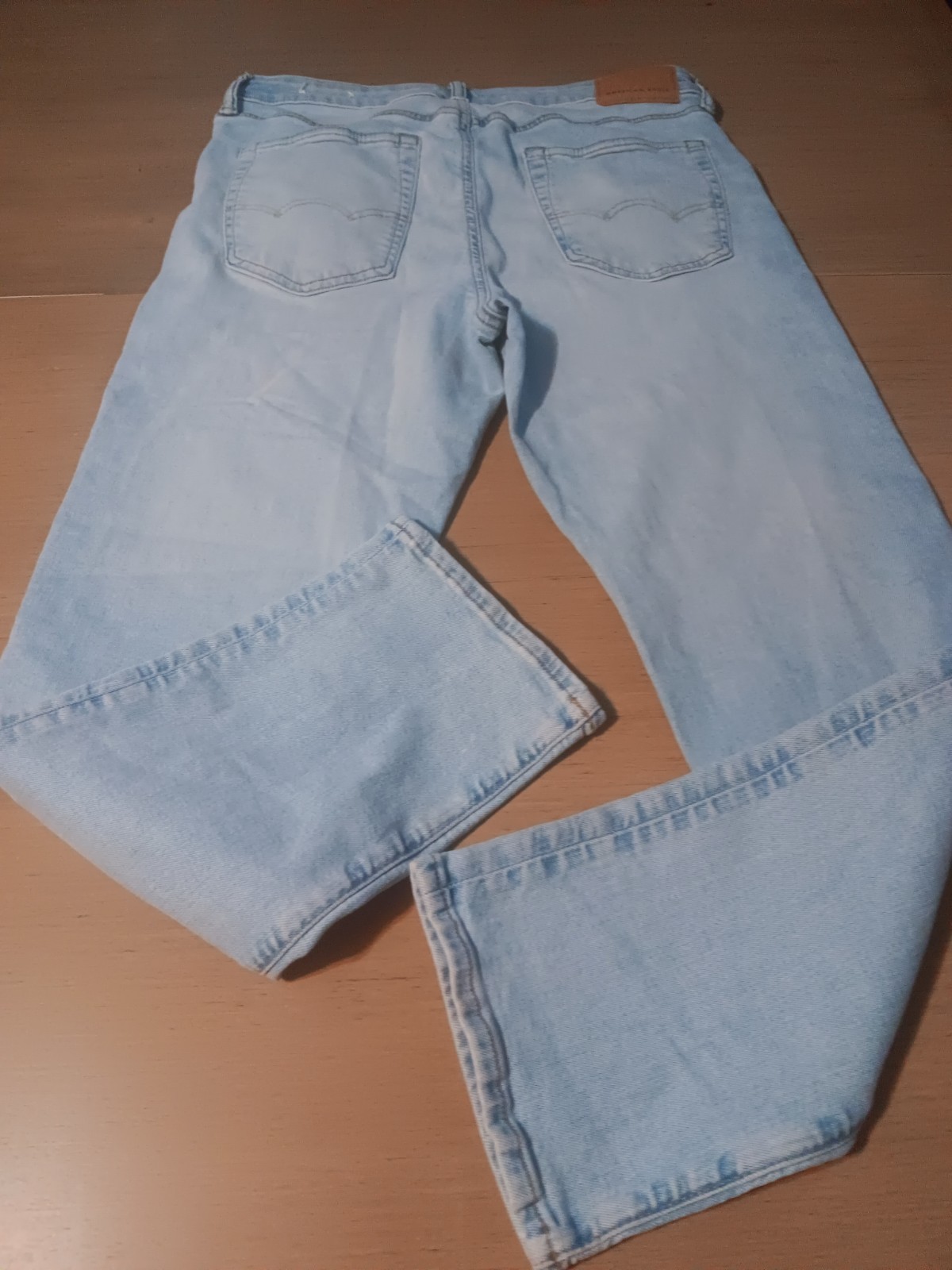 American Eagle AirFlex+ Jeans Men’s 32×30 Light Wash Stretch Slim Fit Denim