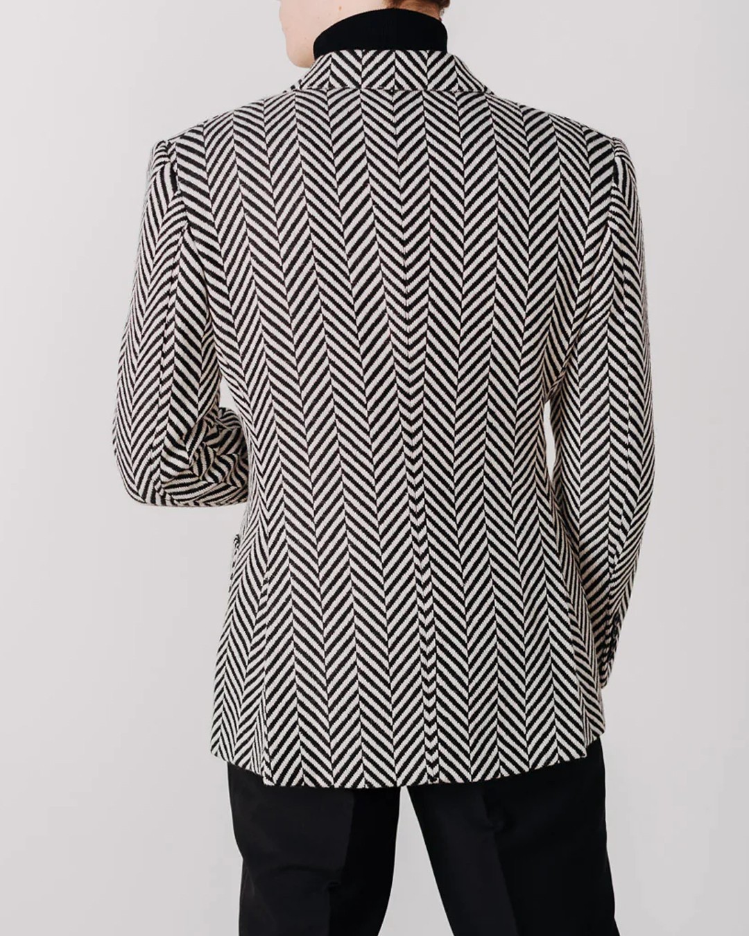 Business Men Suits Herringbone Wedding Party Tuxedos Tailored Wool Blend Tweed