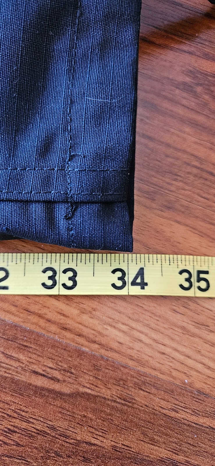 2 Propper BDU Trousers Zip Fly Polyester/Cotton LAPD Navy Size 46×34 F520538450