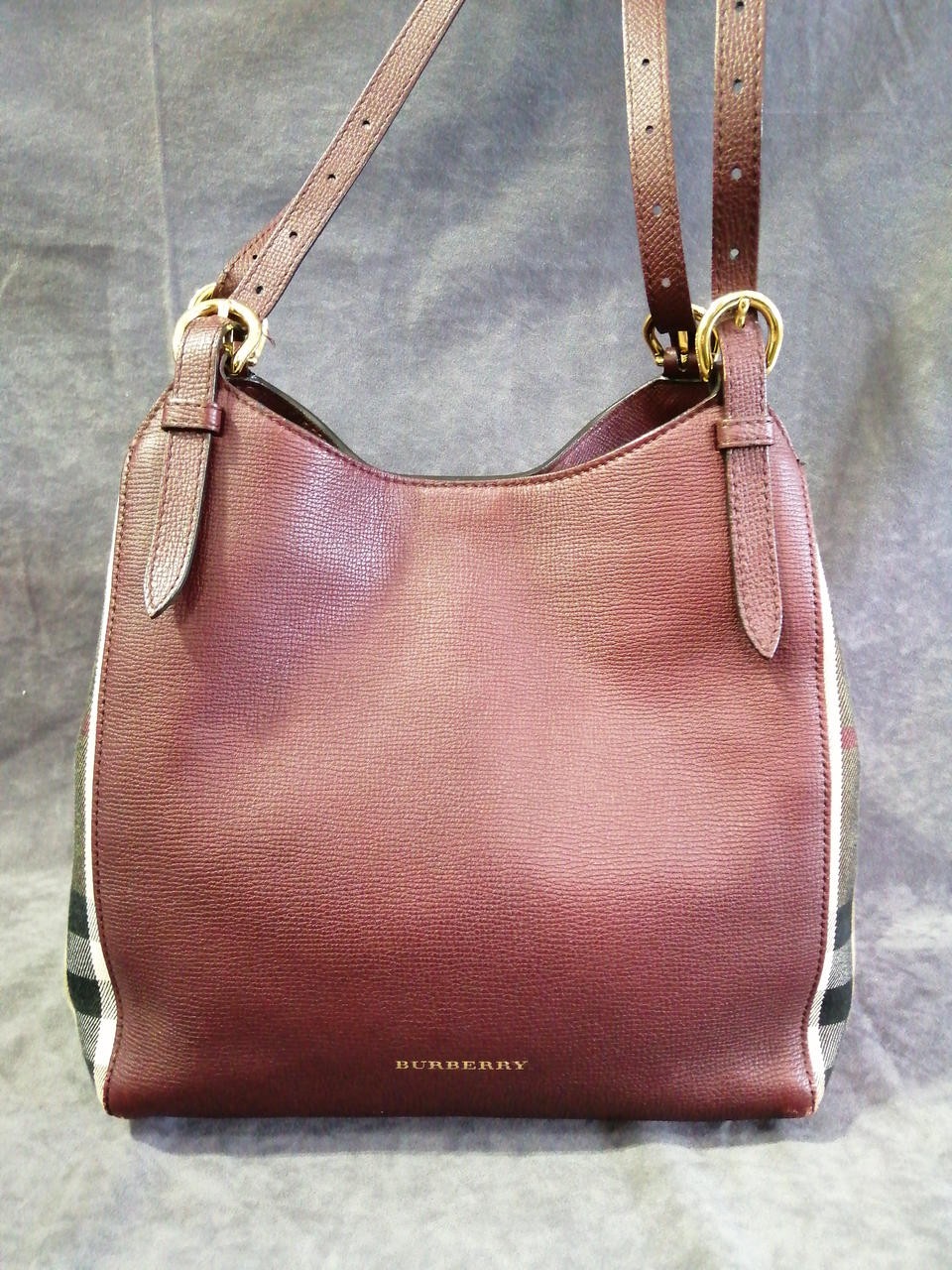 BURBERRY Brown Shoulder Bag 10.6 inch